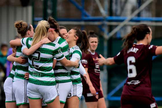Article image:Hearts strike first then Celtic score five to set up Scottish Cup semi-final with Glasgow City