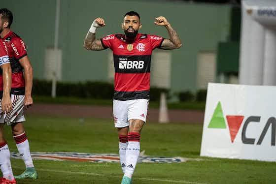 Imagem do artigo:Flamengo promove encontro entre Gabigol e Lewandowski, o melhor do mundo