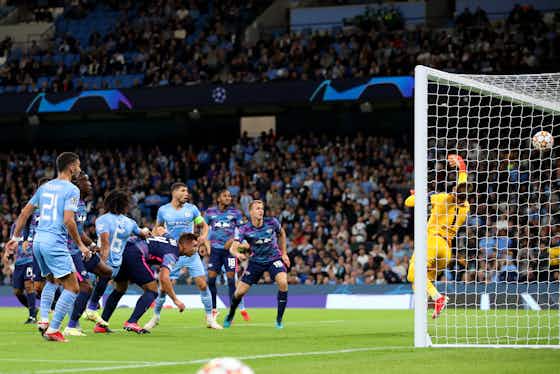 Imagem do artigo:Manchester City goleia o Leipzig em partida de nove gols pela Champions