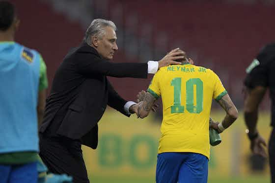 Imagem do artigo:Tite defende Neymar centralizado e revela dica a Vinicius Júnior