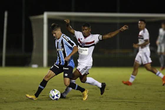 Imagem do artigo:Brasileirão Sub-20: São Paulo, irreconhecível, perde em casa para o Grêmio