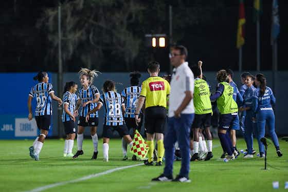 Imagem do artigo:Grêmio x Palmeiras no Brasileirão Feminino: onde assistir, escalações e arbitragem
