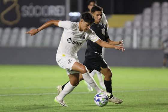 Imagem do artigo:Santos vence Corinthians pelas quartas do Brasileirão Sub-17