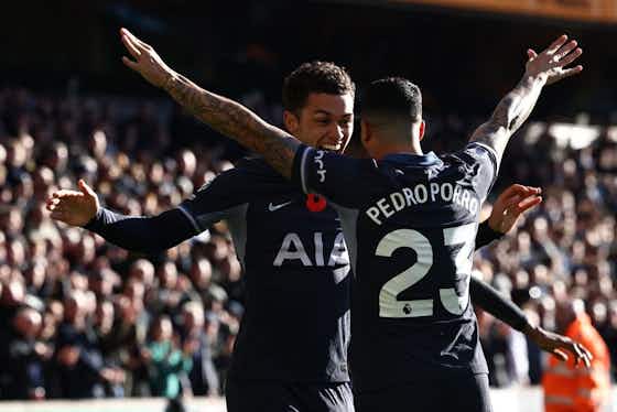 Imagem do artigo:Com gols nos acréscimos,Tottenham leva virada do Wolverhampton