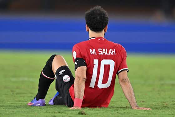 Imagem do artigo:Salah se machuca, Egito empata com Gana e se complica na Copa Africana