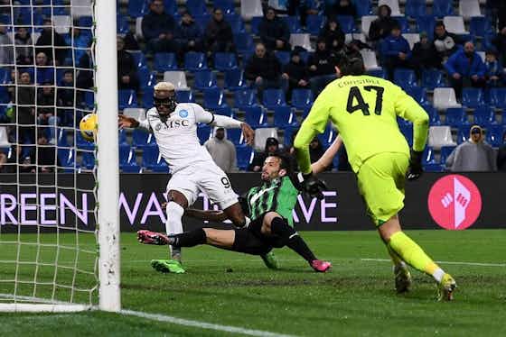 Imagem do artigo:Com hat-trick de Osimhen, Napoli atropela o Sassuolo por 6 a 1 pelo Italiano