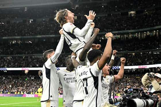 Imagem do artigo:Modric entra e faz o gol da vitória do líder Real sobre o Sevilla
