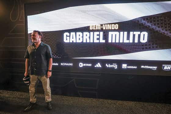 Imagem do artigo:Gabriel Milito é apresentado no Galo e fala em sonho realizado