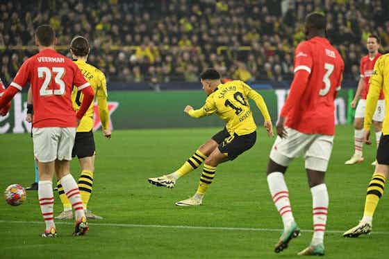 Imagem do artigo:Borussia Dortmund vence o PSV e se classifica para as quartas de final da Champions
