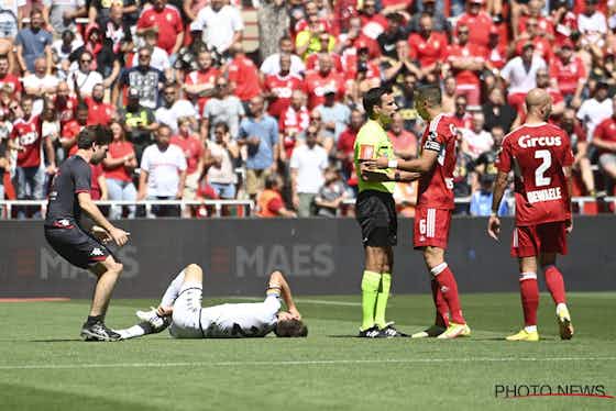 Image de l'article :Un doublé de Selim Amallah sur penalty permet au Standard de Liège de remporter sa première victoire 
