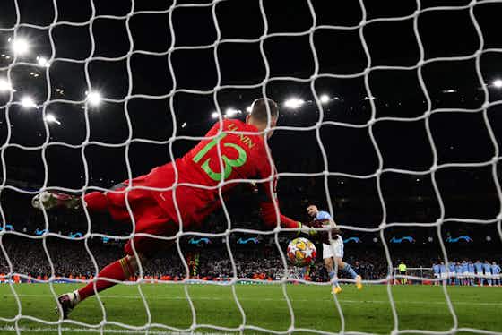 Article image:Real Madrid shootout hero vs Manchester city tight-lipped on future – ‘Focused on this season’