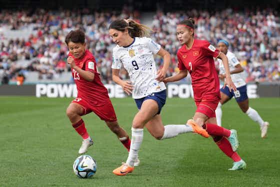 Article image:Sophia Smith at the double as USA beat Vietnam to launch World Cup campaign