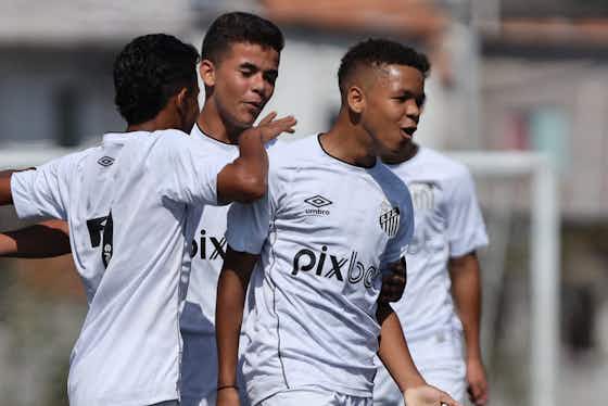 Imagem do artigo:Equipes Sub-11 e Sub-13 do Santos FC estreiam no Campeonato Paulista com vitórias sobre o Jabaquara