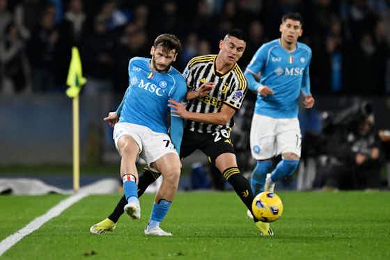 Artikelbild:Dank „Kvaradona“ und Raspadori: Napoli gewinnt Duell gegen Juventus!