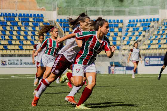 Imagem do artigo:Fluminense empata com o Flamengo pelo Brasileirão Feminino Sub-20