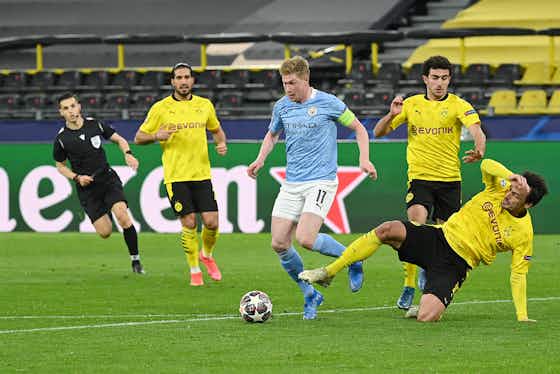 Article image:Manchester City survive Dortmund scare to set up semi-final showdown against PSG