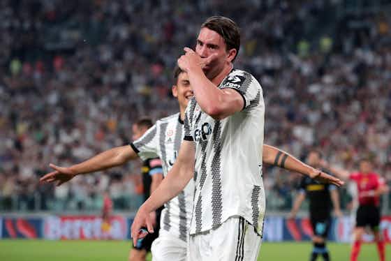 Immagine dell'articolo:Juventus-Lazio 2-0, il primo tempo. In gol Vlahovic e Morata