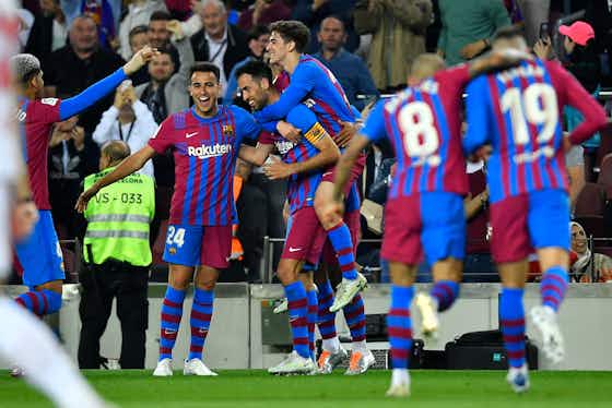 Article image:Busquets And Depay Get 8 | Barcelona Players Rated In Narrow Win Vs Mallorca