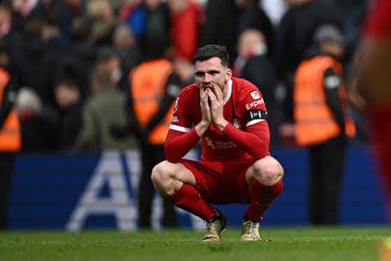 Article image:Robertson Gets 7.5, Mac Allister With 7 | Liverpool Players Rated In Poor Defeat Vs Crystal Palace