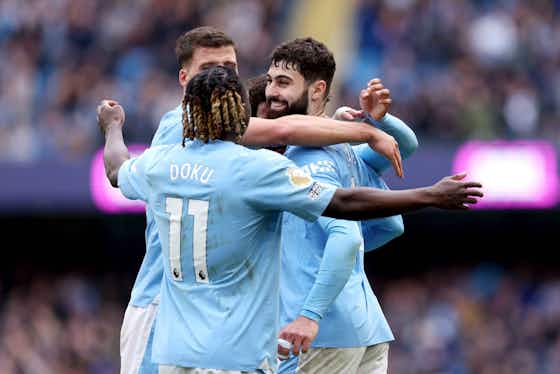Article image:Doku Gets 9.5, Kovacic With 8.5 | Manchester City Players Rated In Dominant Win Vs Luton Town