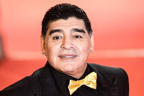 Imagem do artigo:Ex preparador de Maradona: "Ele fez bem em ficar chapado"