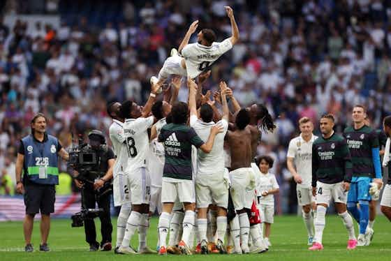 Immagine dell'articolo:📸Real Madrid, l'addio di Benzema è da 😭 Il gol e poi la standing ovation
