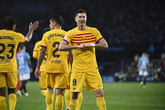 Imagen del artículo:Celta de Vigo 1 – 2 FC Barcelona: Lewandowski salva tres puntos