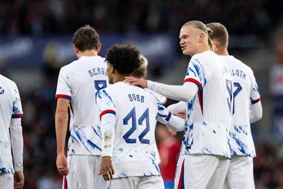 Article image:Bobb on target for Norway