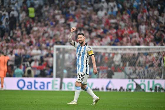 Image de l'article :Leo Messi et l'Argentine en finale du Mondial !
