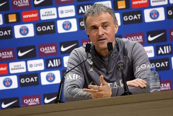 Article image:Luis Enrique: "We want to fly the club colours high"