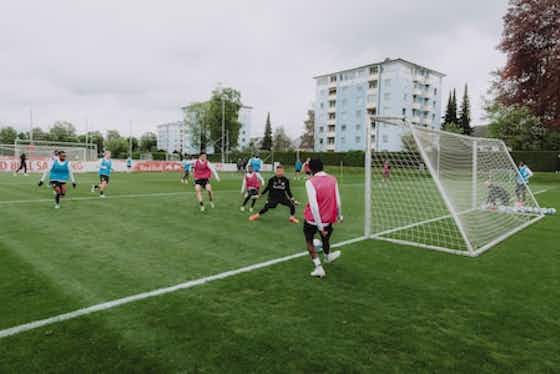 Article image:Our first training session under Onur Cinel