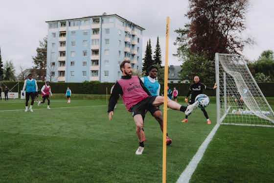 Article image:Our first training session under Onur Cinel