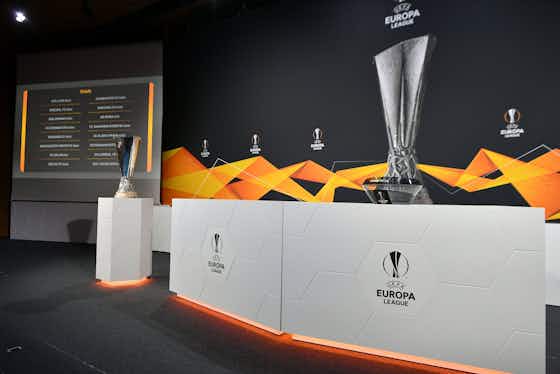 Article image:Milan to face Manchester United in the 2020-21 Europa League Round of 16