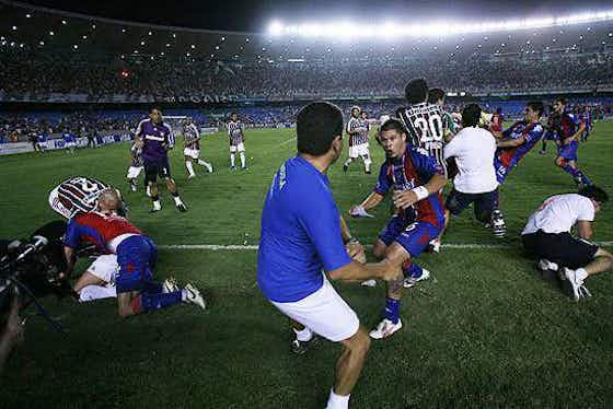 Imagem do artigo:Flunel do Tempo: com gol heroico de Gum, Fluminense avança pelo Cerro Portenõ na Semifinal da Copa Sul-Americana 2009