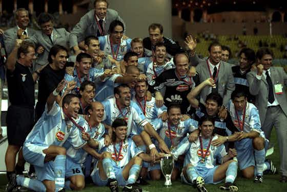 Imagem do artigo:Para coroar seu centenário, a Lazio bateu o Manchester United e levou a Supercopa Uefa de 1999