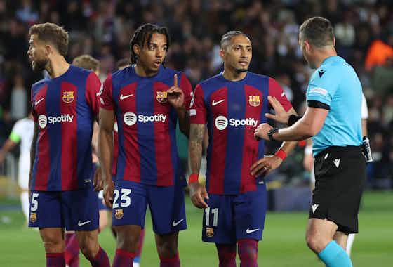Article image:Barcelona defender shuts down talks of dressing room turbulence – ‘The matter is closed’