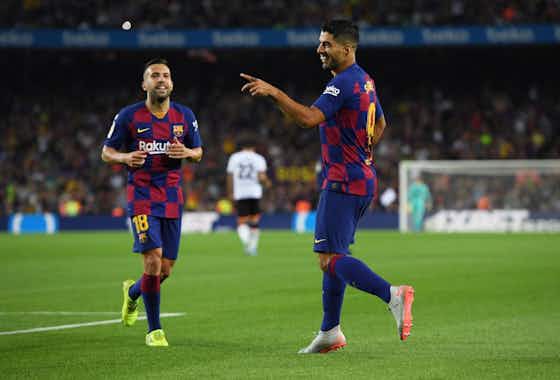 Imagem do artigo:La Liga: Suárez volta, joia de 16 anos marca, e Barça goleia Valencia