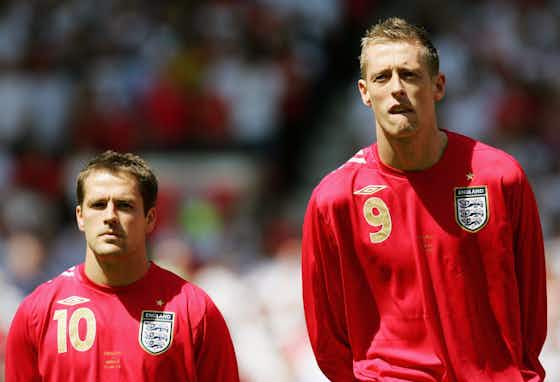 Article image:Worst Panenka ever? Peter Crouch for England vs Jamaica in 2006