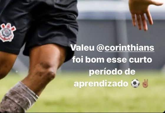 Imagem do artigo:Dimitri se despede do Corinthians e é mais um a deixar equipe Sub-23