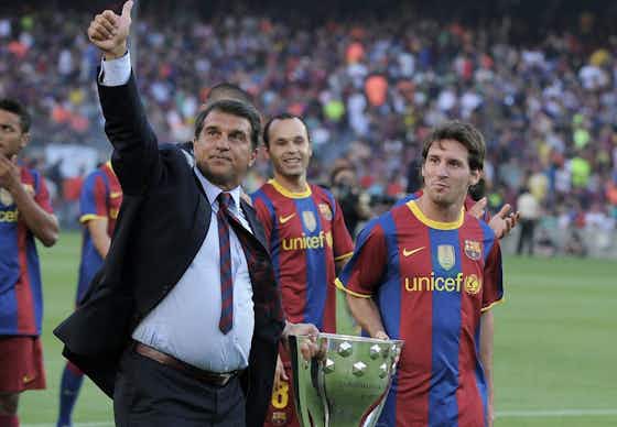 Article image:Messi makes it clear to Laporta which striker he expects to leave Barcelona this summer
