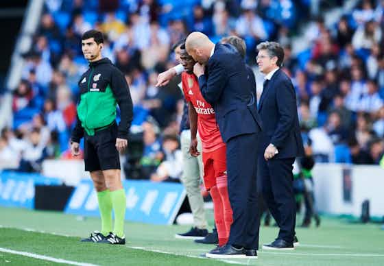 Image de l'article :Zidane est déjà fan de Vinicius