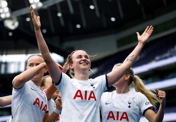 Article image:Tottenham manager Robert Vilahamn fires warning at Manchester United ahead of Women's FA Cup final