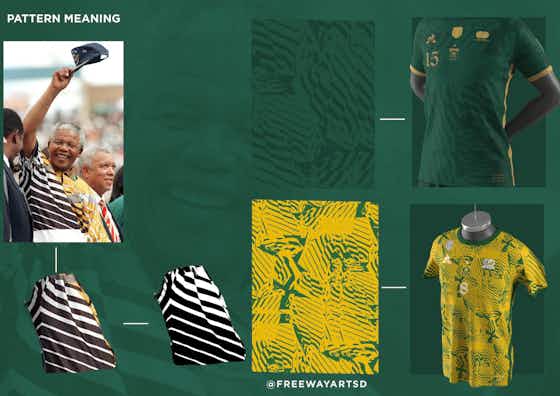 Imagem do artigo:Le Coq Sportif divulga novas camisas da África do Sul para 2023-2024 escolhidas em concurso