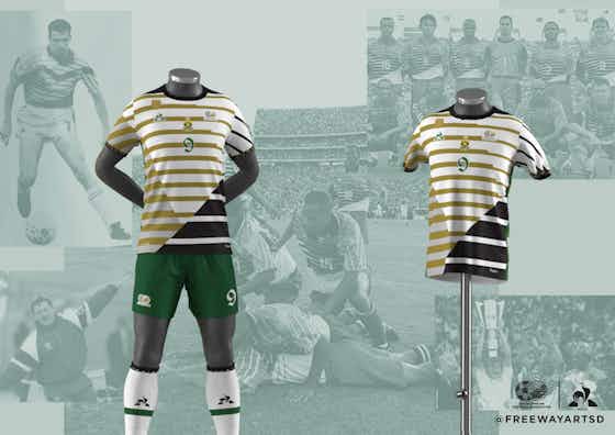 Imagem do artigo:Le Coq Sportif divulga novas camisas da África do Sul para 2023-2024 escolhidas em concurso