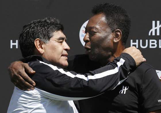 Immagine dell'articolo:Pelé e Maradona: un dualismo che onora il calcio