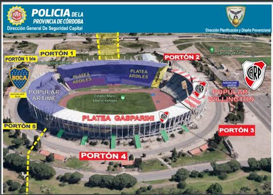 Imagen del artículo:Es oficial: la AFA confirmó qué tribunas tendrá y cuáles serán los accesos de River en el Superclásico en Córdoba