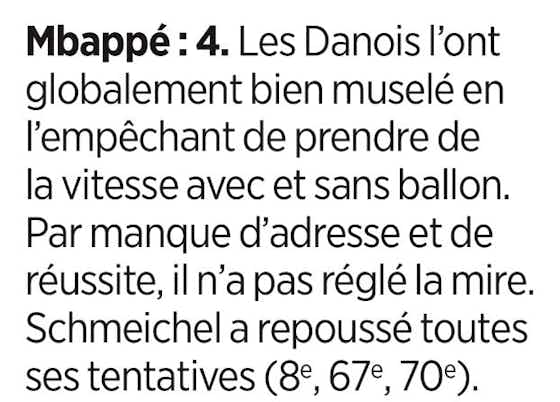 Image de l'article :Revue de presse : la prestation de Mbappé contre le Danemark et les Féminines du PSG s’accrochent
