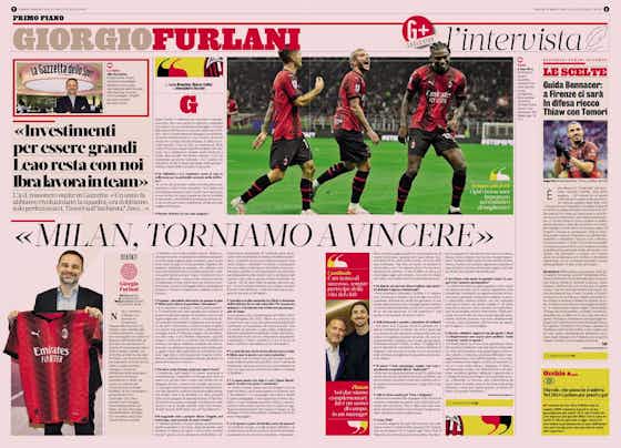Article image:Furlani clarifies Ibrahimovic’s role at Milan: “He has no formal power”