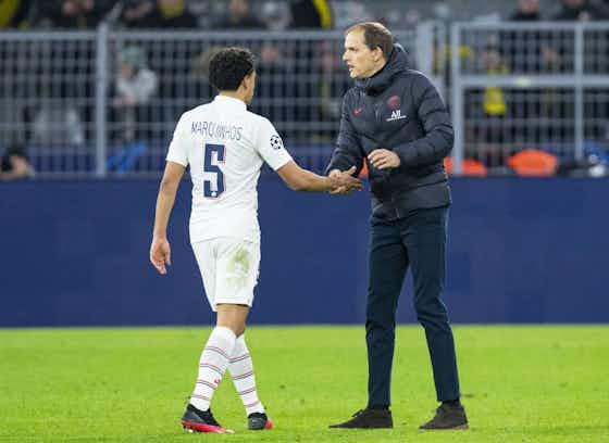 Article image:PSG Mercato: Fabrizio Romano Comments on the Chances of Marquinhos Reuniting With Thomas Tuchel at Chelsea