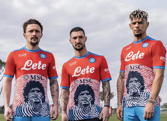 Imagem do artigo:Napoli é proibido de lançar camisas com imagem de Maradona
